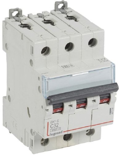 Выключатель автоматический Legrand DX3-E 6000 3п 32А C 10кА картинка